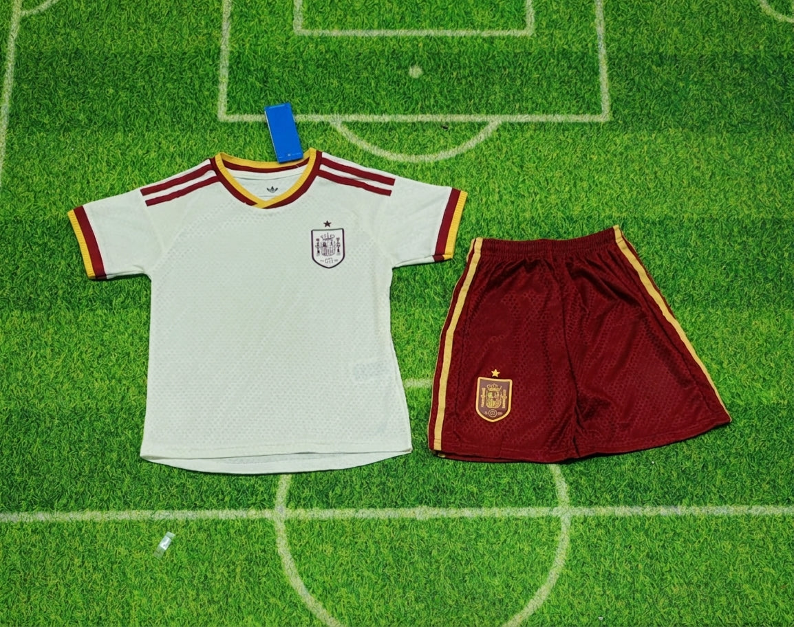 Conjunto Infantil España Visitante