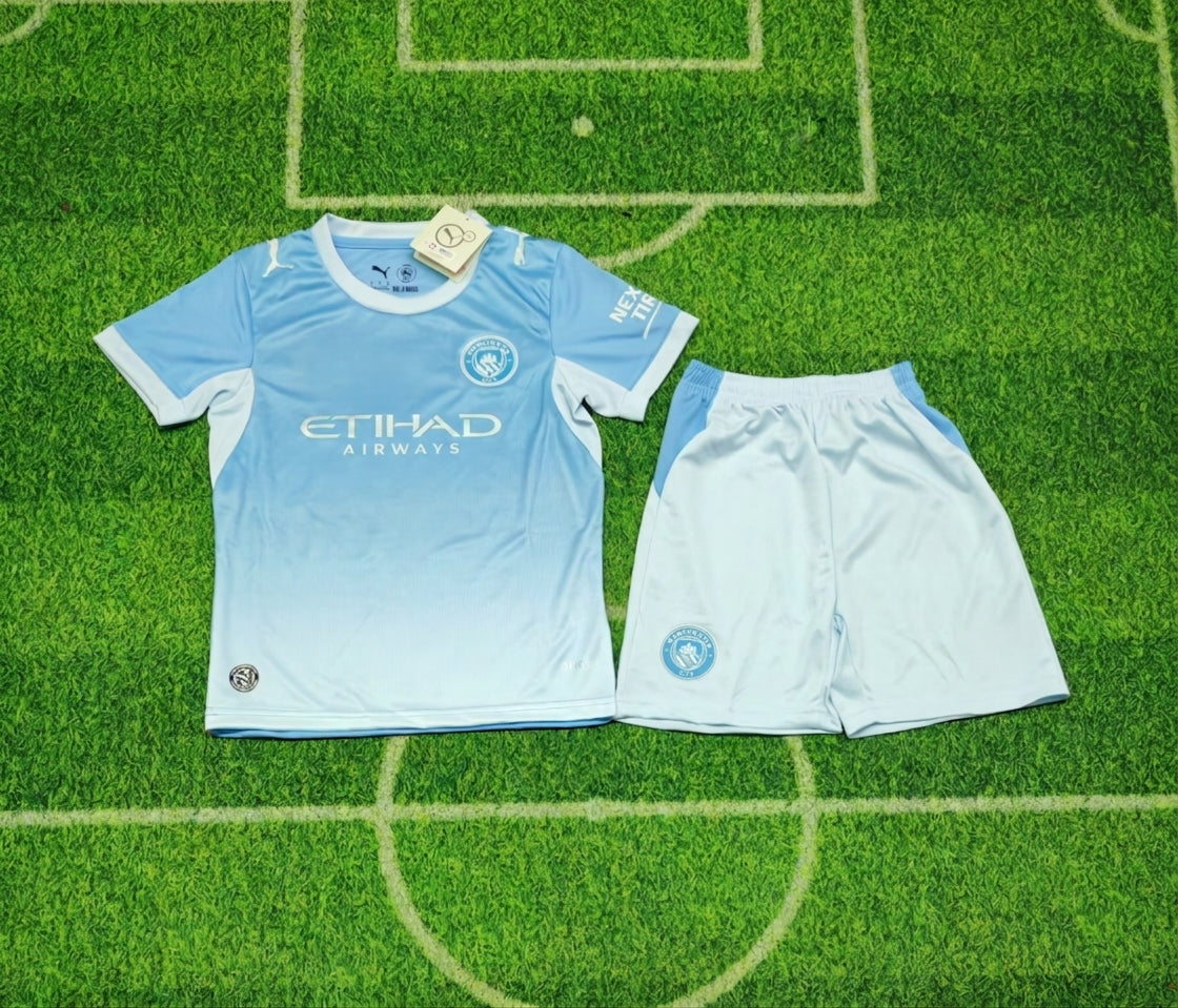 Conjunto Infantil Manchester City Local 26/27