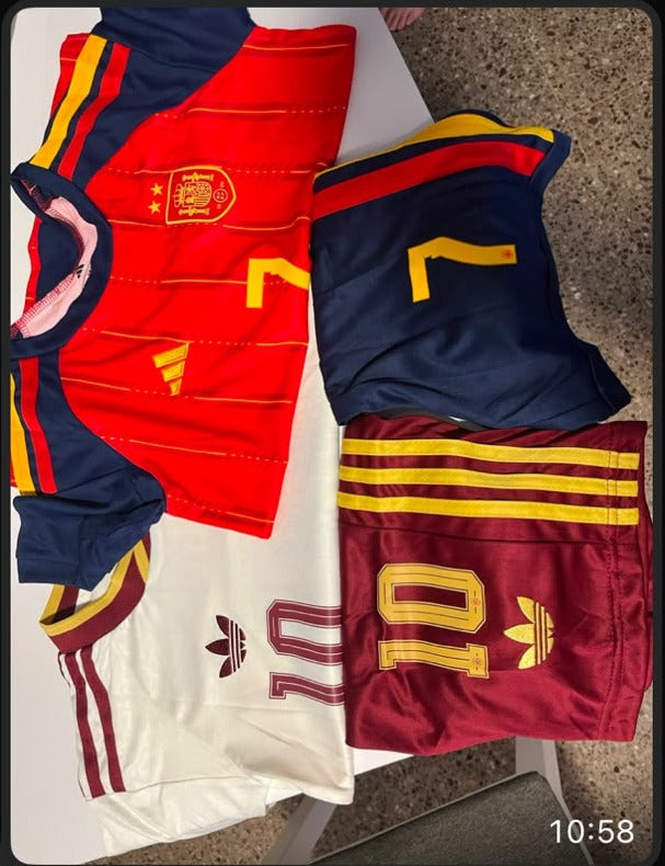 Camisetas recibidas por Vanessa