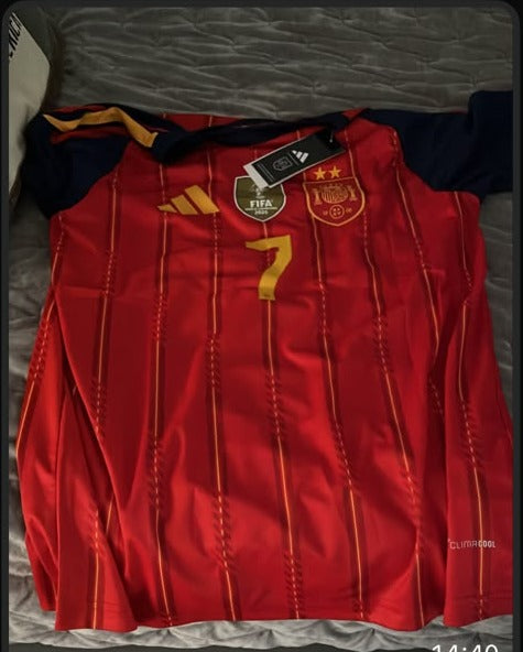 Camiseta recibida por Yulia